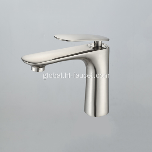 Hot And Cold Faucet Taps Modern brass nickel brushed hot and cold faucet Manufactory